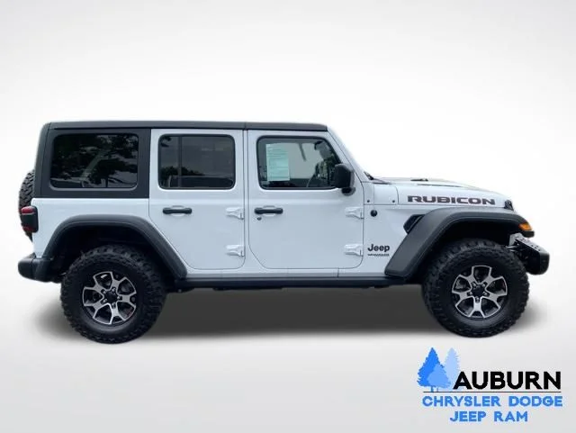Used 2021 White Jeep Unlimited Rubicon image 8