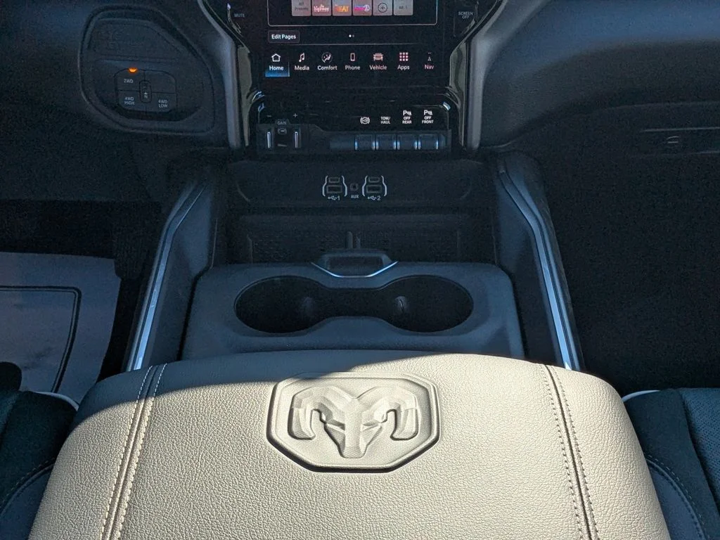 New 2026 Bright White Clear-Coat Exterior Paint RAM Laramie image 19