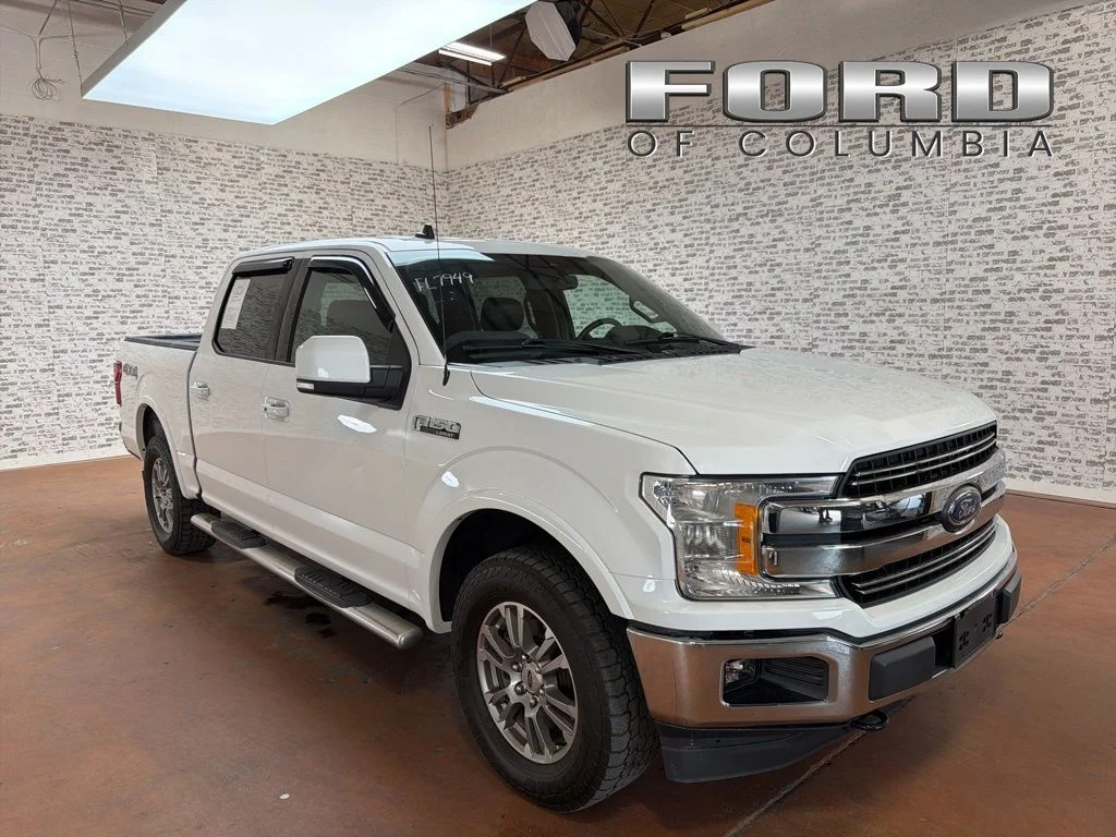Used 2020 White Ford Lariat image 1