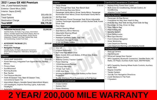 Used 2021  Lexus 460 image 9