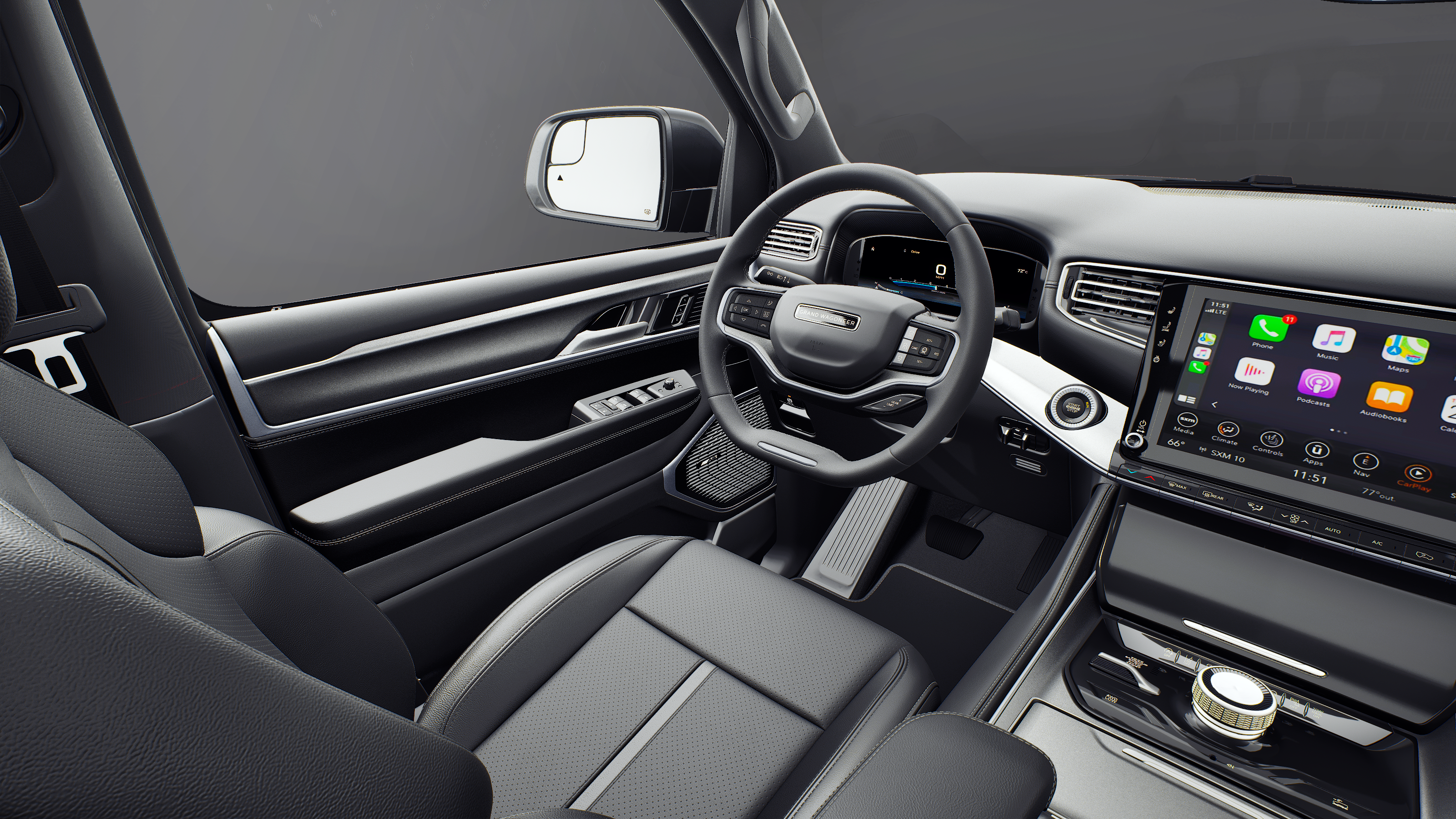 New 2027 Bright White Clear-Coat Paint Jeep Grand Wagoneer image 8
