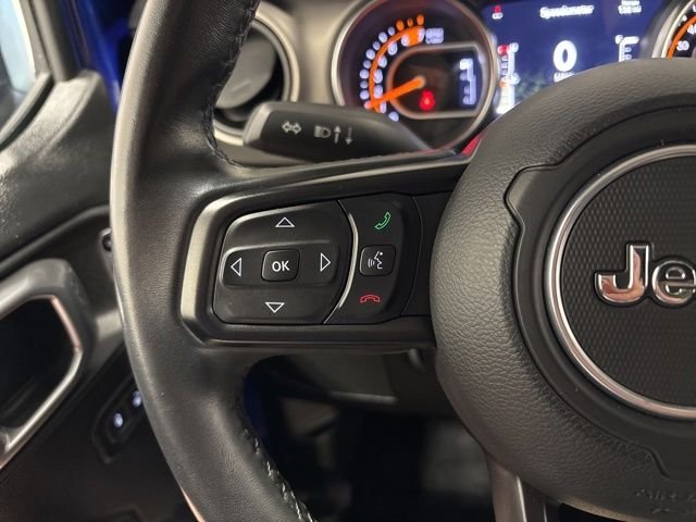 Used 2020 Ocean Blue Metallic Clearcoat Jeep Sport S image 22