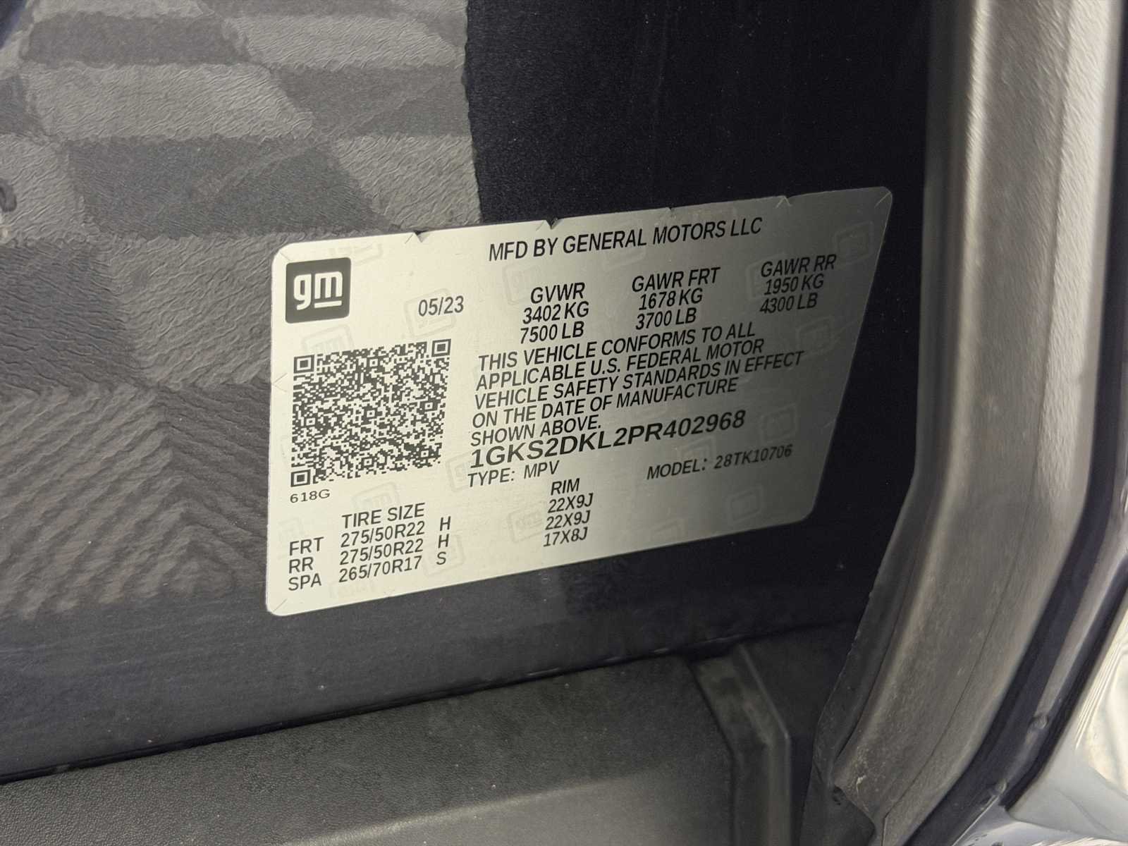 Used 2023 Titanium Rush Metallic GMC Denali image 36