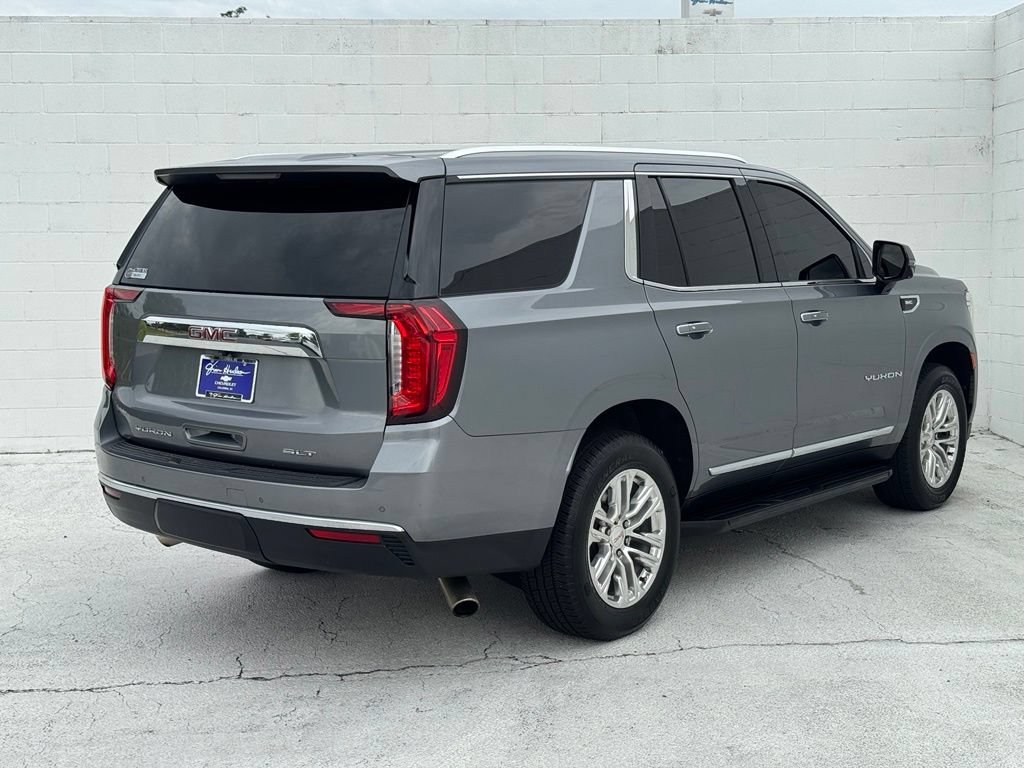 Used 2022 Satin Steel Metallic GMC SLT image 14