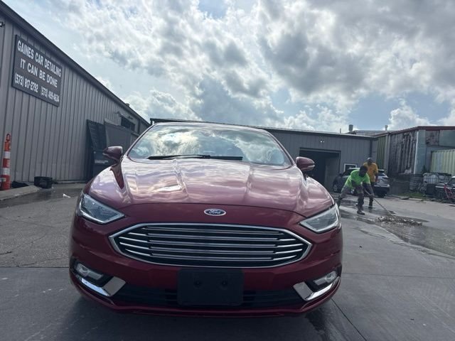 Used 2017 Red Ford Titanium image 2