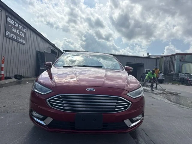 Used 2017 Red Ford Titanium image 2