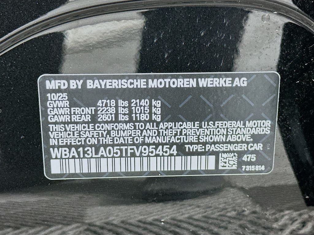 Used 2026 Black Sapphire Metallic BMW 330i image 24