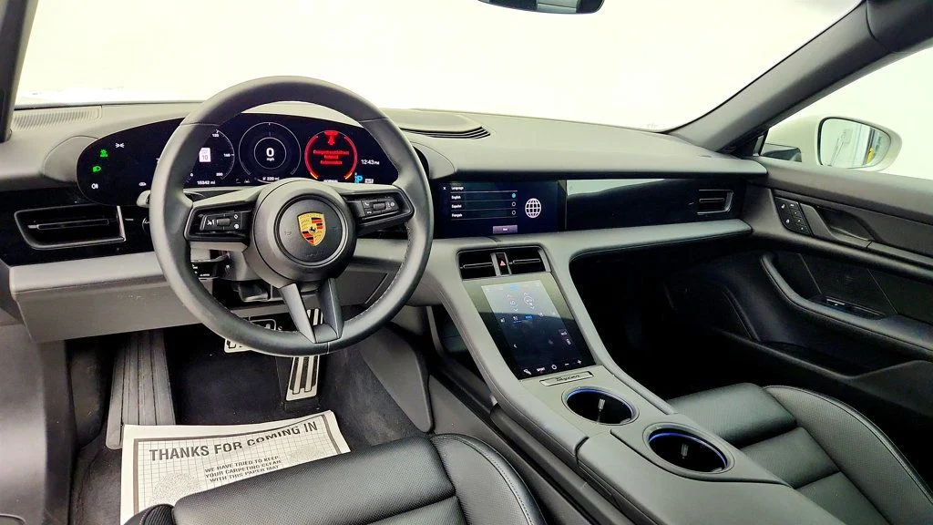 Used 2024 Chalk Porsche RWD w/ Premium Pkg, Performance Battery Plus & Side Skirts image 13