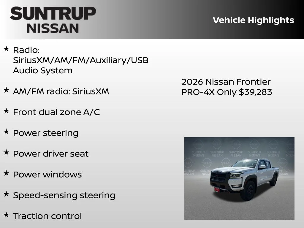 New 2026 White Nissan PRO-4X image 8