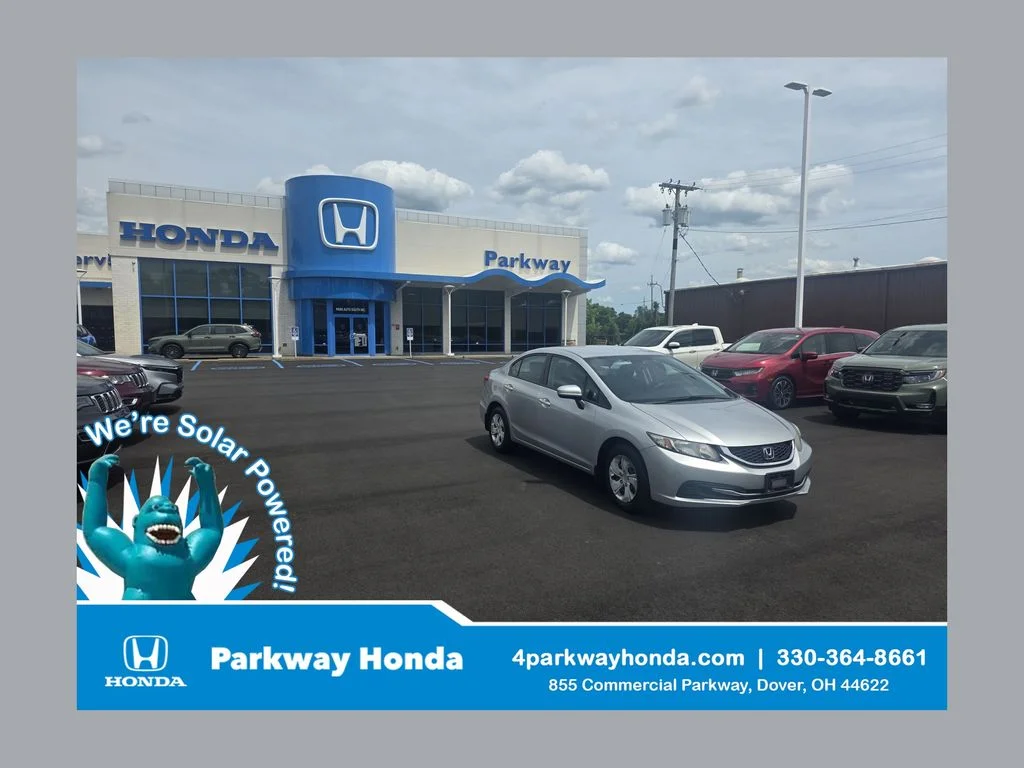 Used 2014 Alabaster Silver Metallic Honda LX image 1
