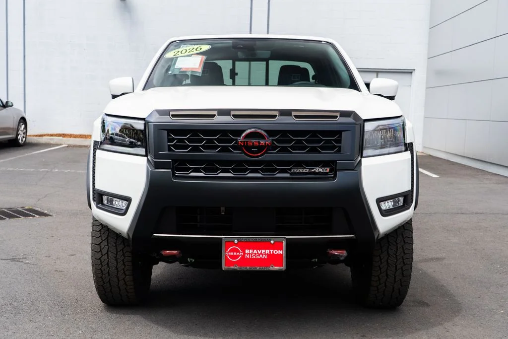 New 2026 Glacier White Nissan Crew Cab PRO-4X® R by Roush® image 2