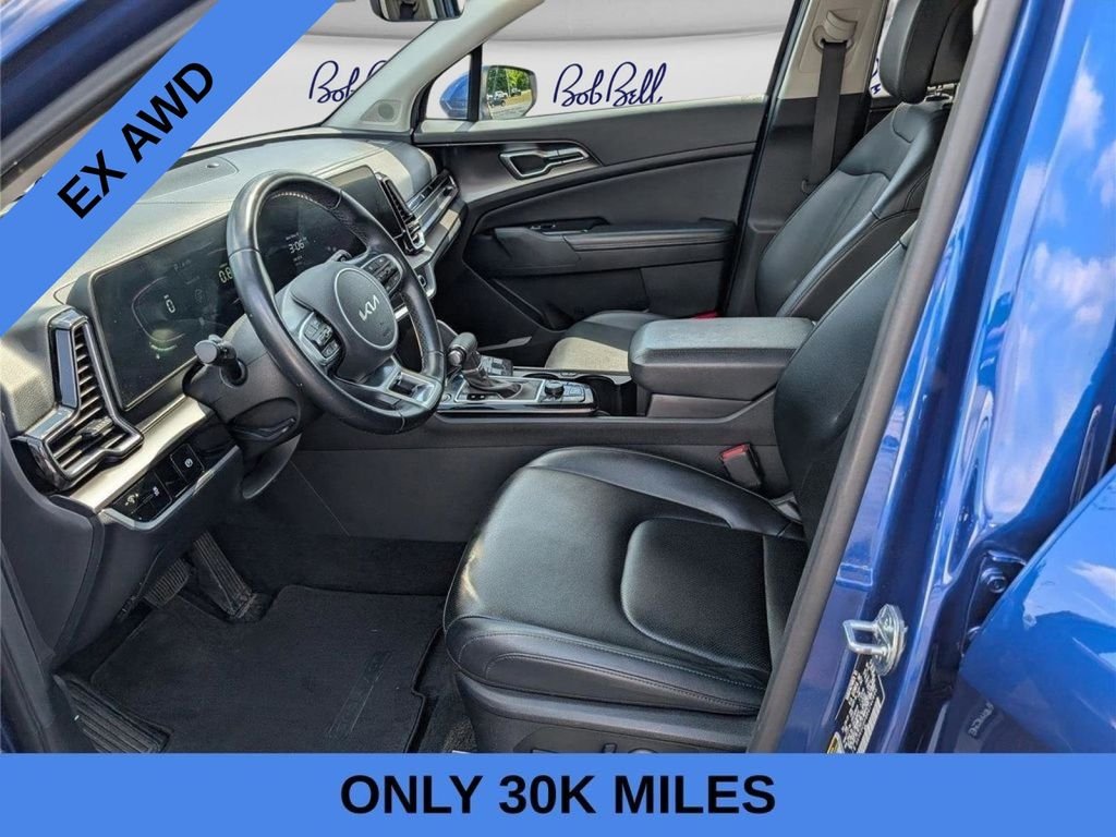 Used 2024 Blue Kia EX image 12