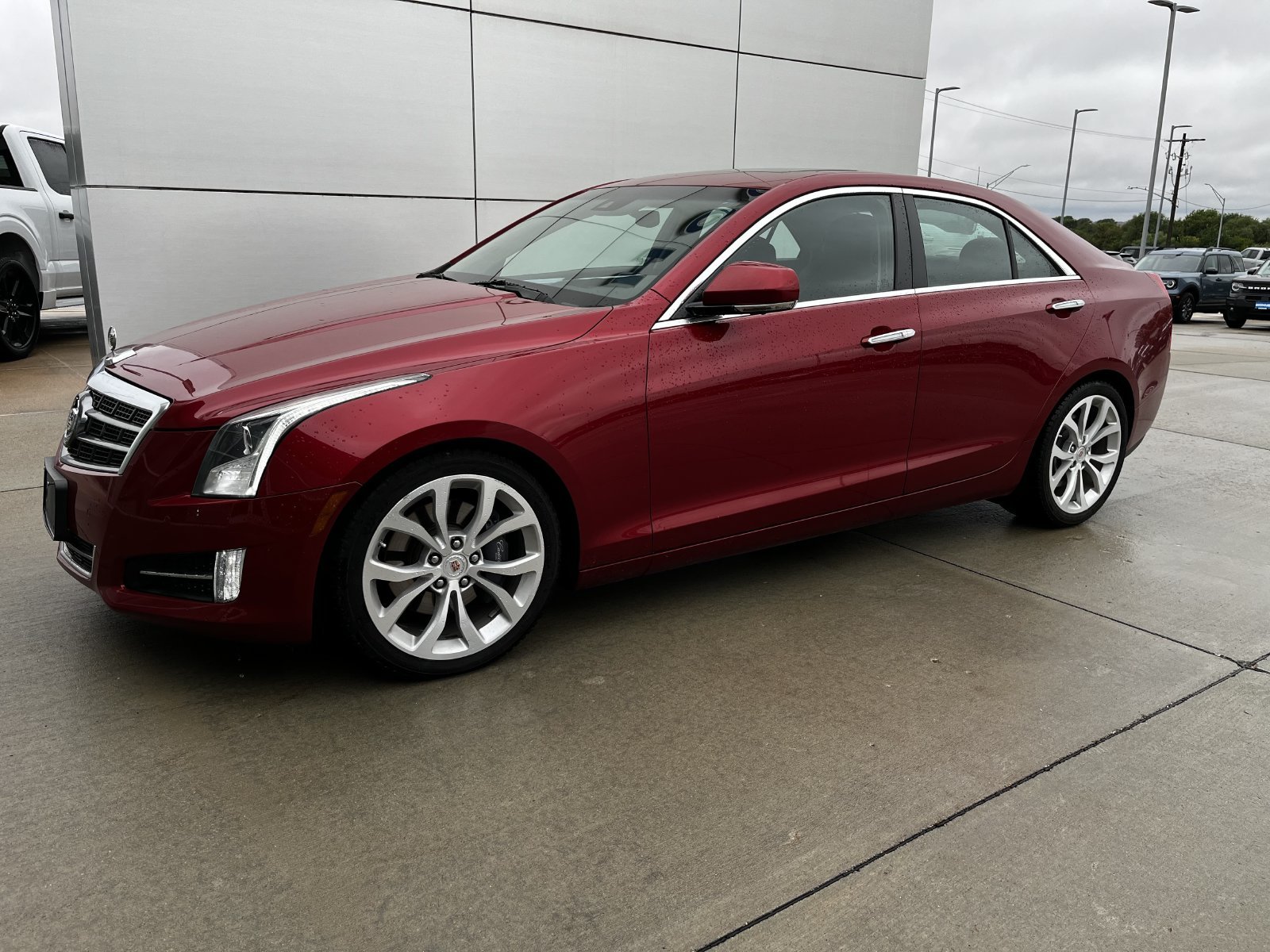 Used 2014 Cadillac ATS Premium Collection with VIN 1G6AE5S33E0112568 for sale in Plattsmouth, NE