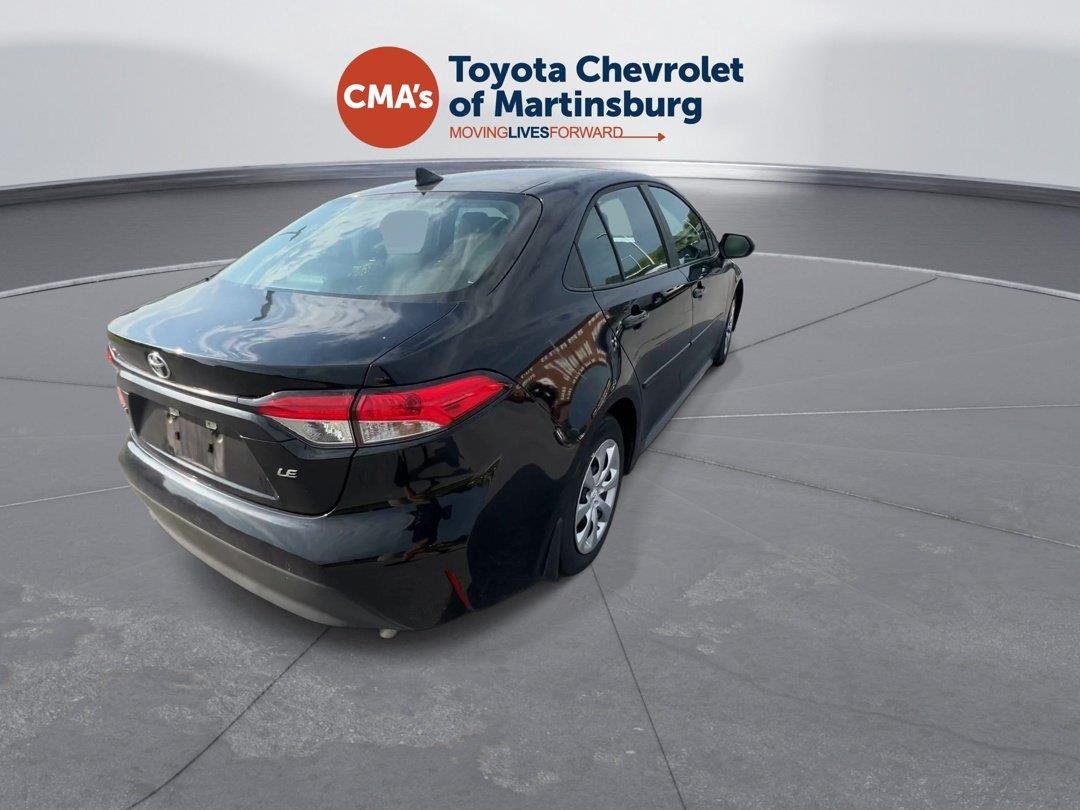 Certified Used 2025 Midnight Black Metallic Toyota LE image 9