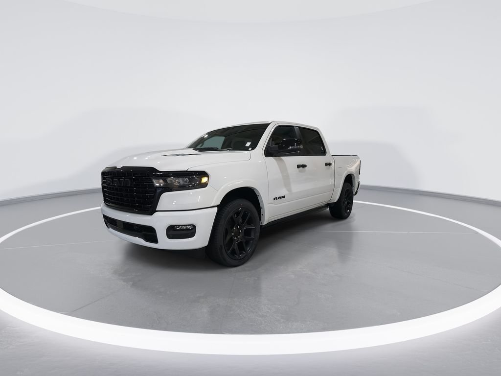 New 2026 Bright White Clear-Coat Exterior Paint RAM Laramie image 4