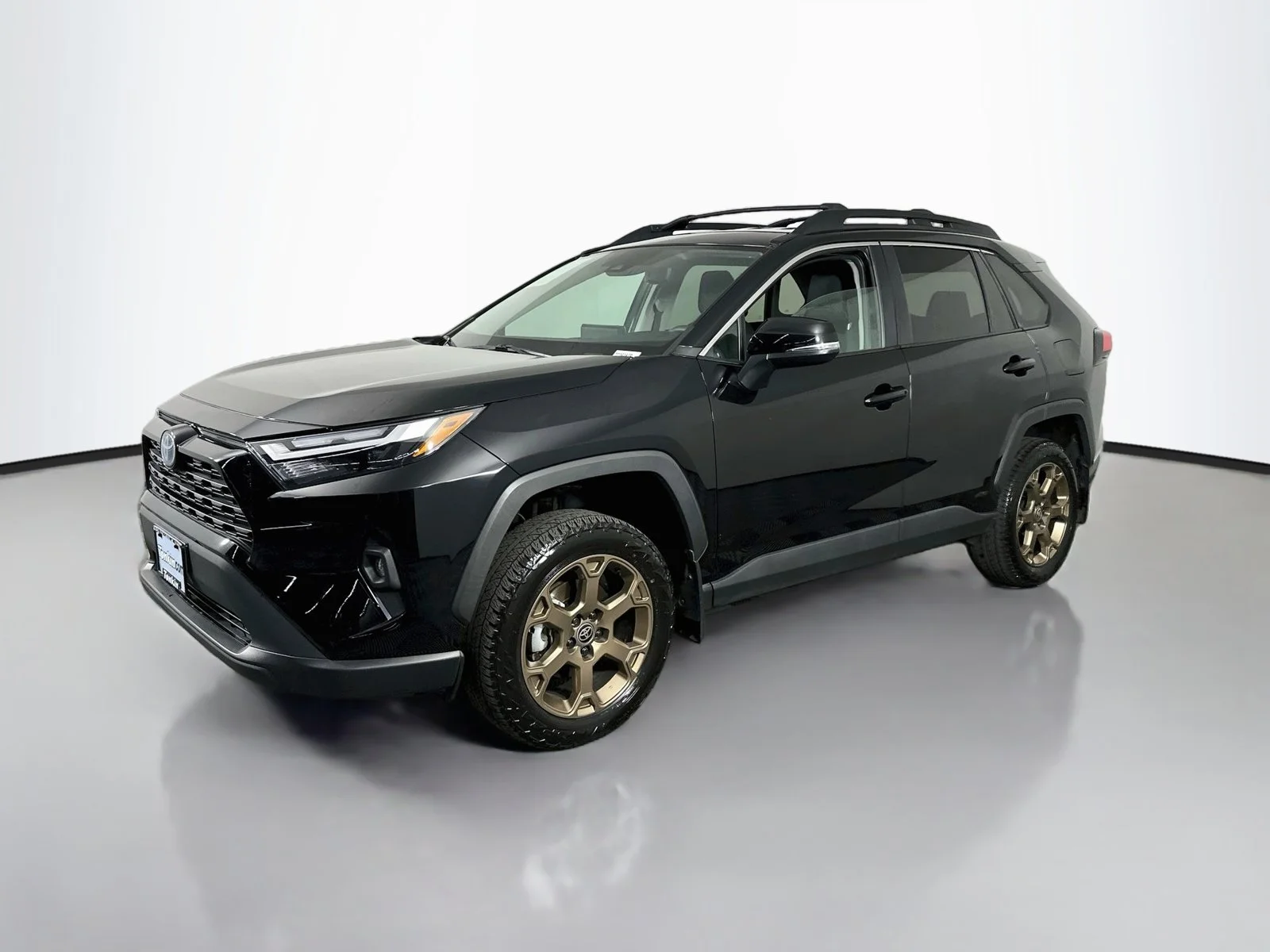 Used 2024 Midnight Black Metallic Toyota Woodland Edition image 3