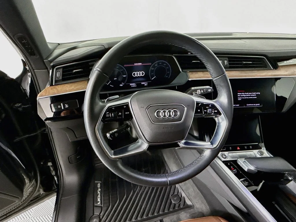Used 2022 Mythos Black Metallic Audi Premium Plus image 12