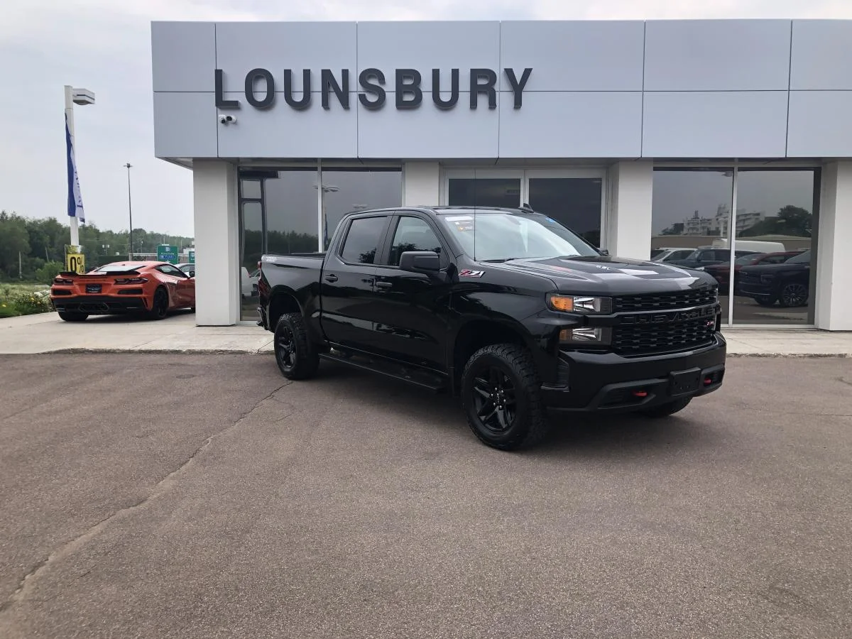 Used 2021 Black Chevrolet Custom Trail Boss image 1