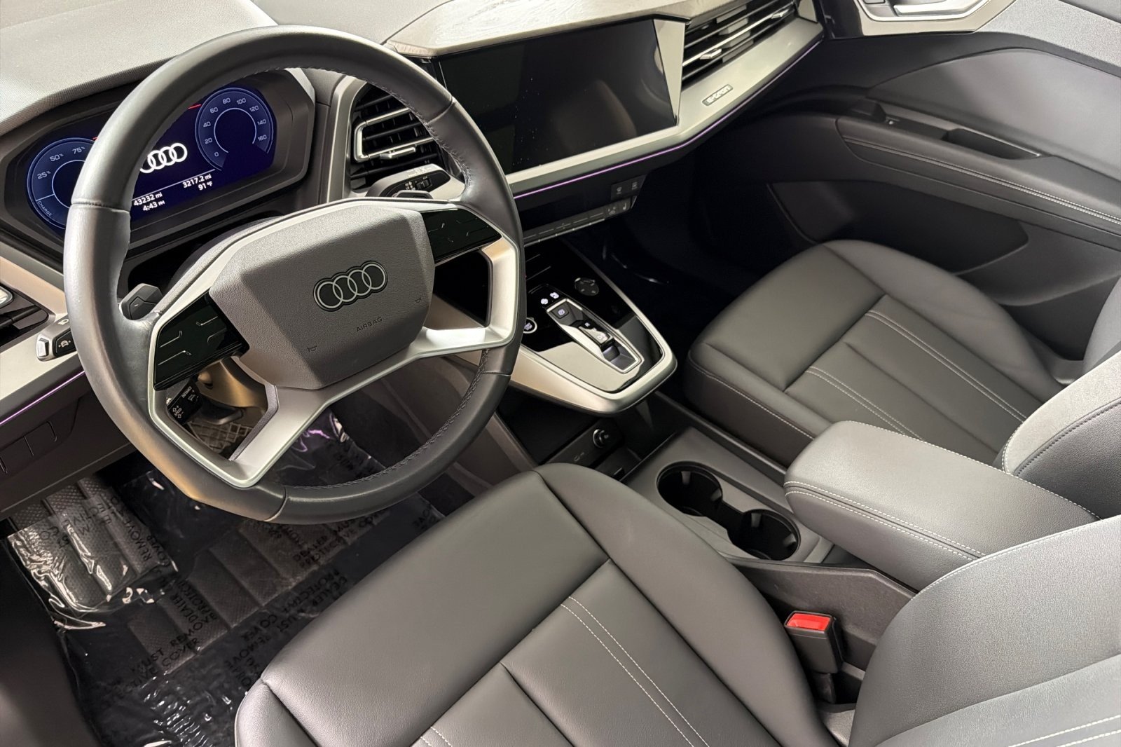 Certified Used 2024 Glacier White Metallic Audi Premium Plus 55 quattro image 9
