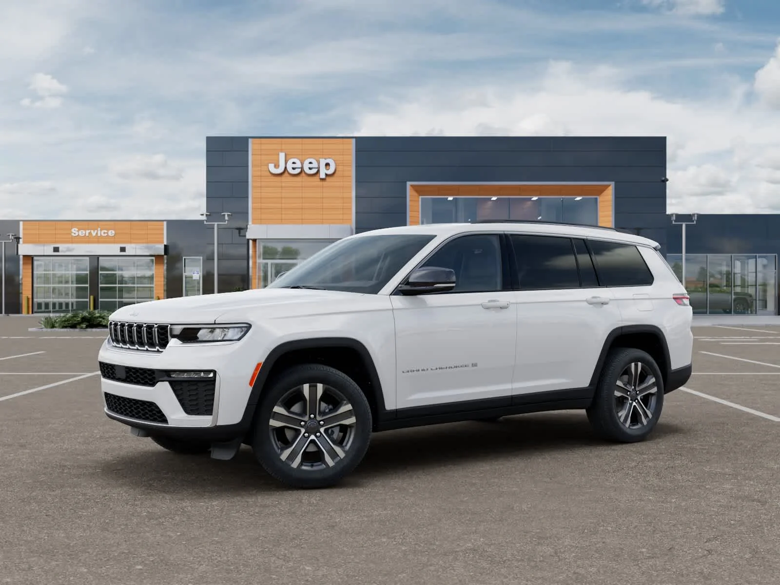 New 2027 Bright White Clearcoat Jeep Limited image 2