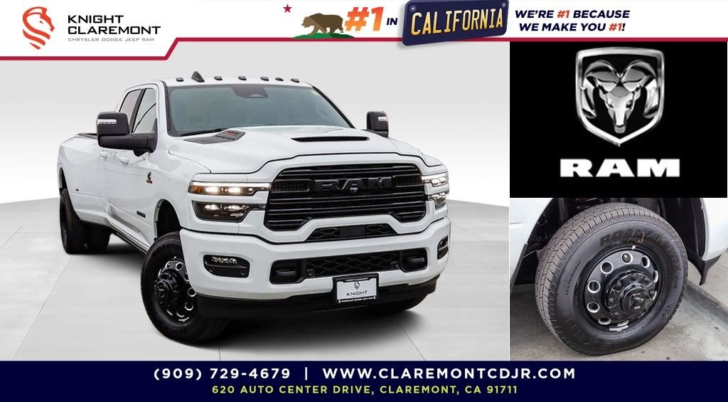 New 2026 Bright White Clearcoat Ram Laramie image 1