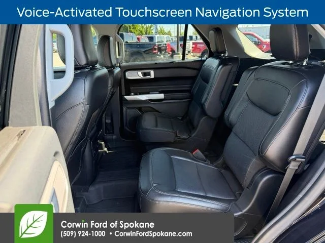 Used 2022 Agate Black Metallic Ford Limited image 12