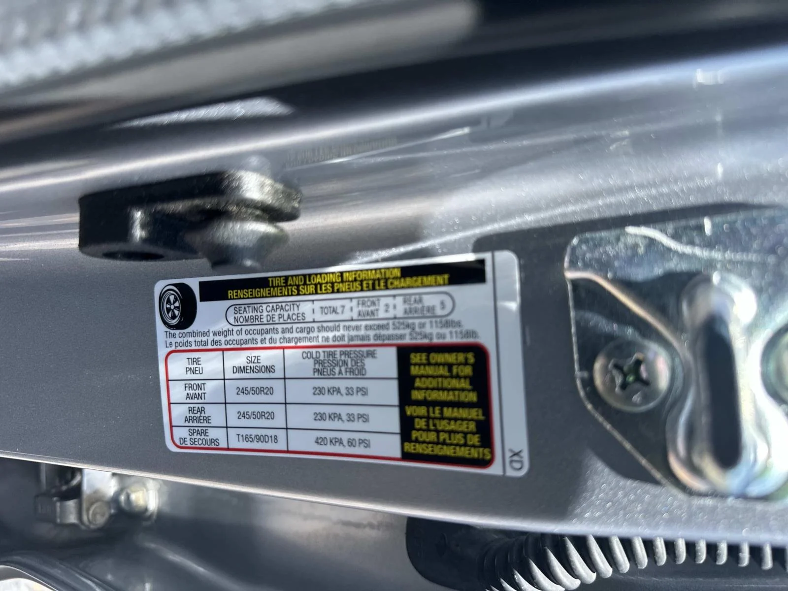 Certified Used 2025 Ice Silver Metallic Subaru Limited 7-Passenger image 19