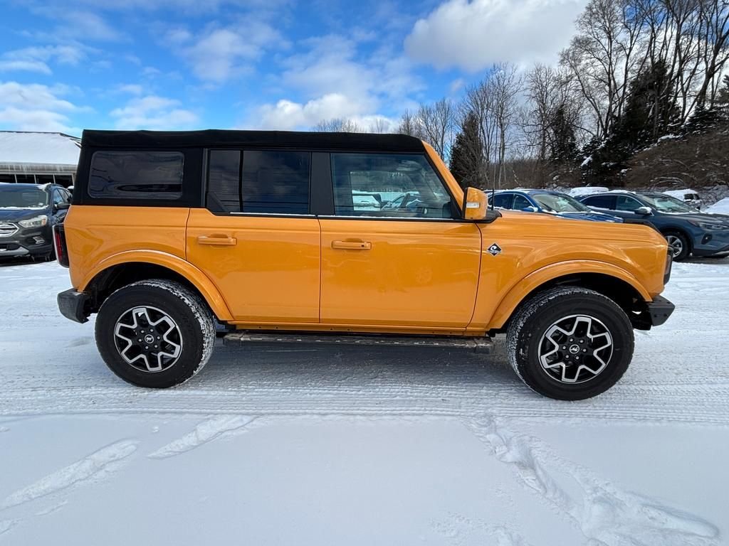 Used 2022 Orange Metallic Ford Outer Banks 4 door Luxury Pkg Navigation image 8