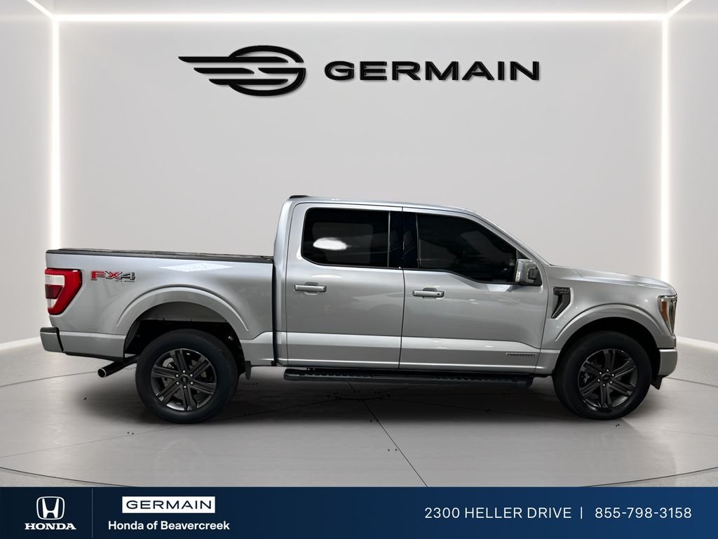 Used 2023 Iconic Silver Metallic Ford Lariat image 9
