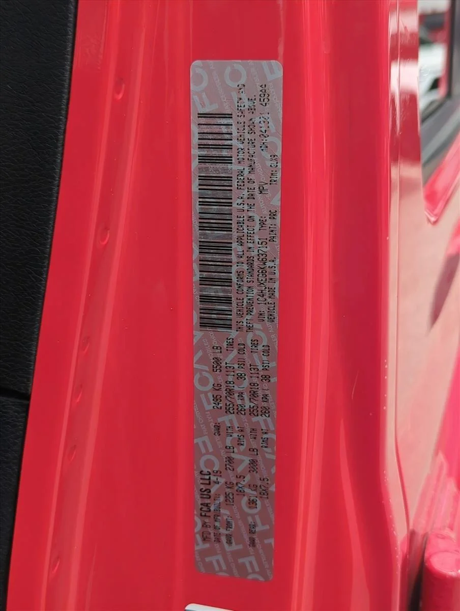 Used 2019 Firecracker Red Clearcoat Jeep Sahara Altitude image 26