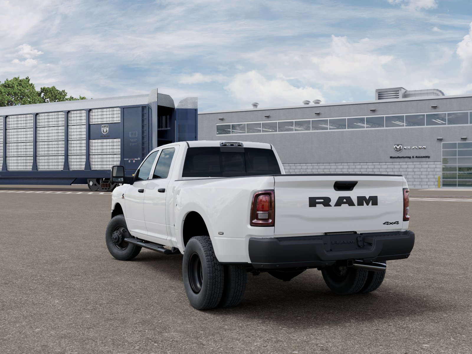 New 2027 Bright White Clear-Coat Exterior Paint RAM Tradesman image 28