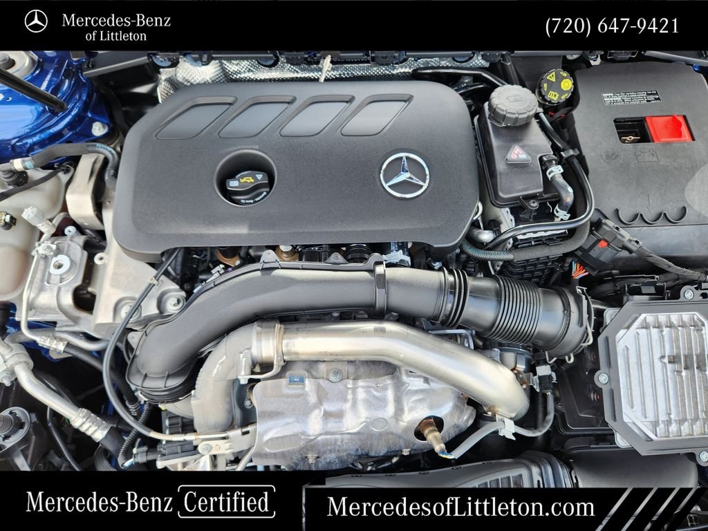 Certified Used 2025 Blue Mercedes-Benz CLA 250 image 31