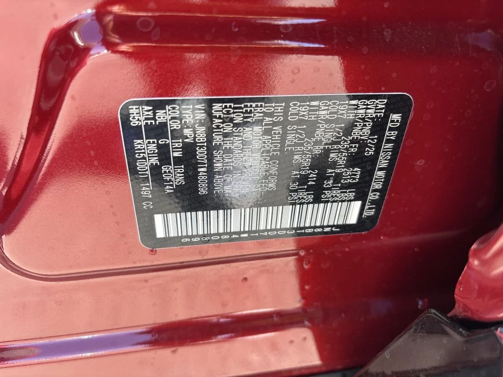 New 2026 Scarlet Ember Tintcoat Nissan Platinum image 25