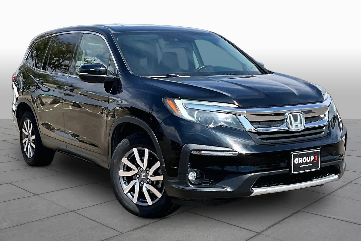 Used 2021 Crystal Black Pearl Honda EX-L image 3