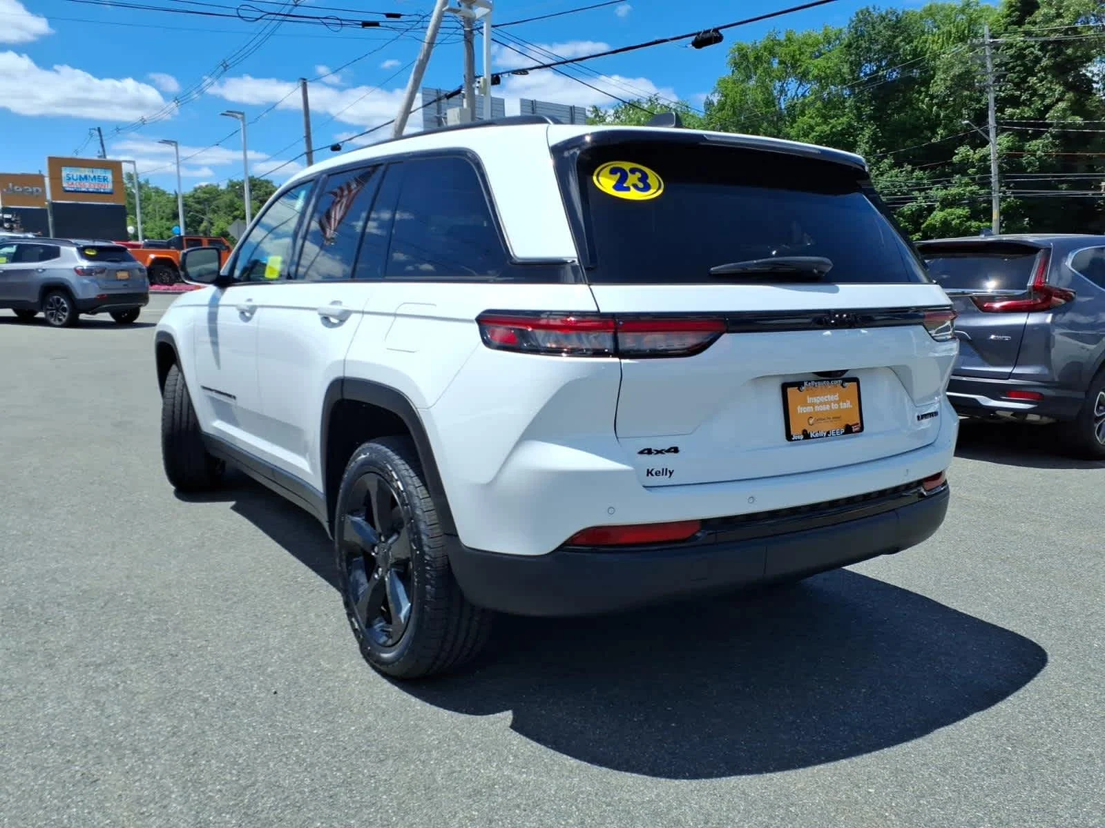 Certified Used 2023 Bright White Clearcoat Jeep Limited image 11
