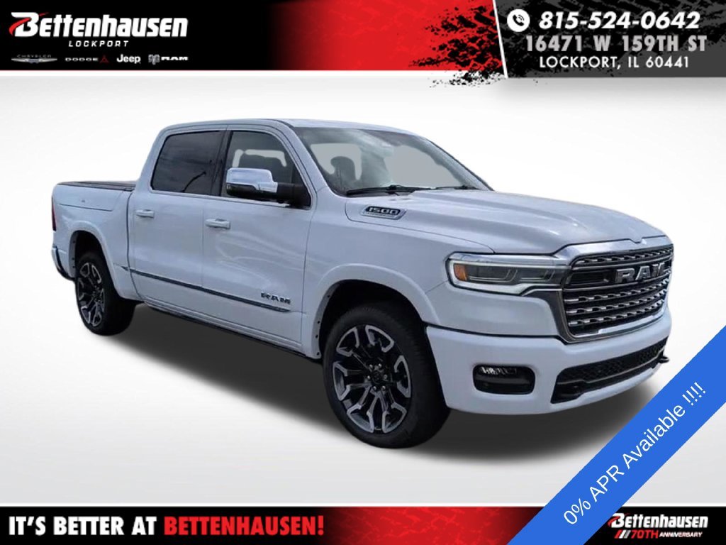 New 2026 Bright White Clear-Coat Exterior Paint RAM Limited image 3