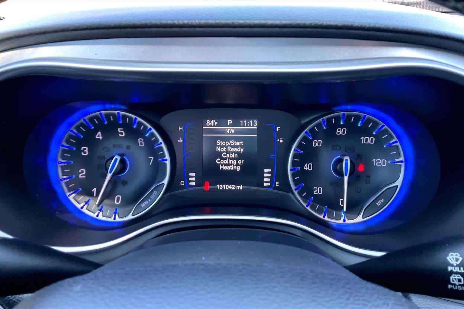 Used 2018 Brilliant Black Crystal Pearlcoat Chrysler Touring Plus image 24