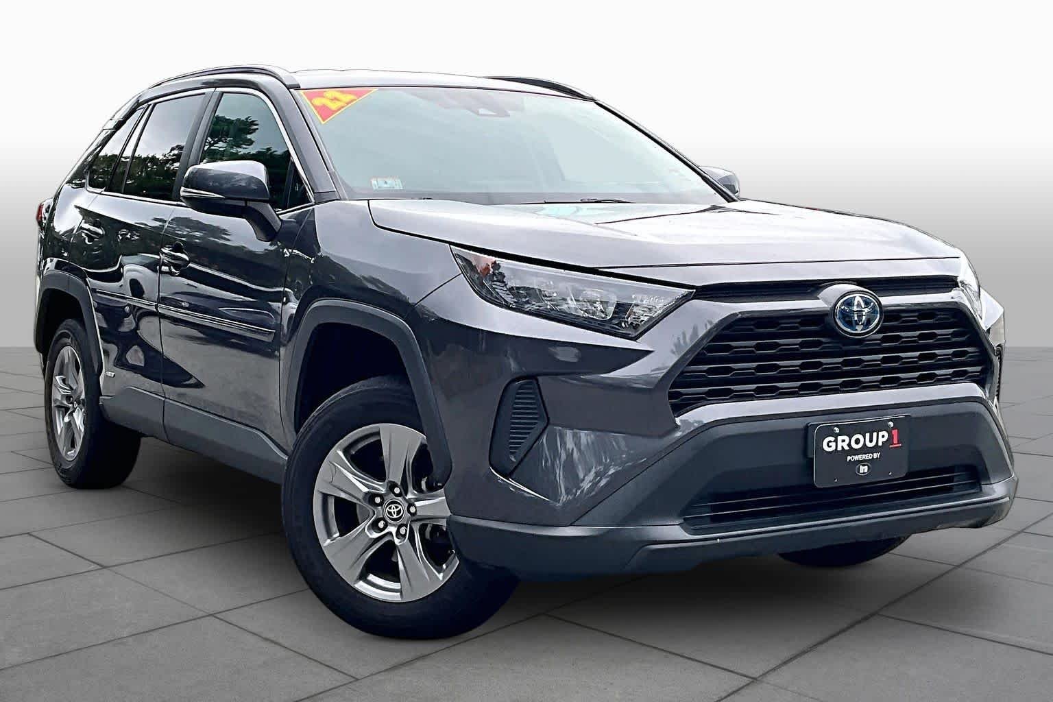 Used 2022 Magnetic Gray Metallic Toyota Hybrid LE image 3
