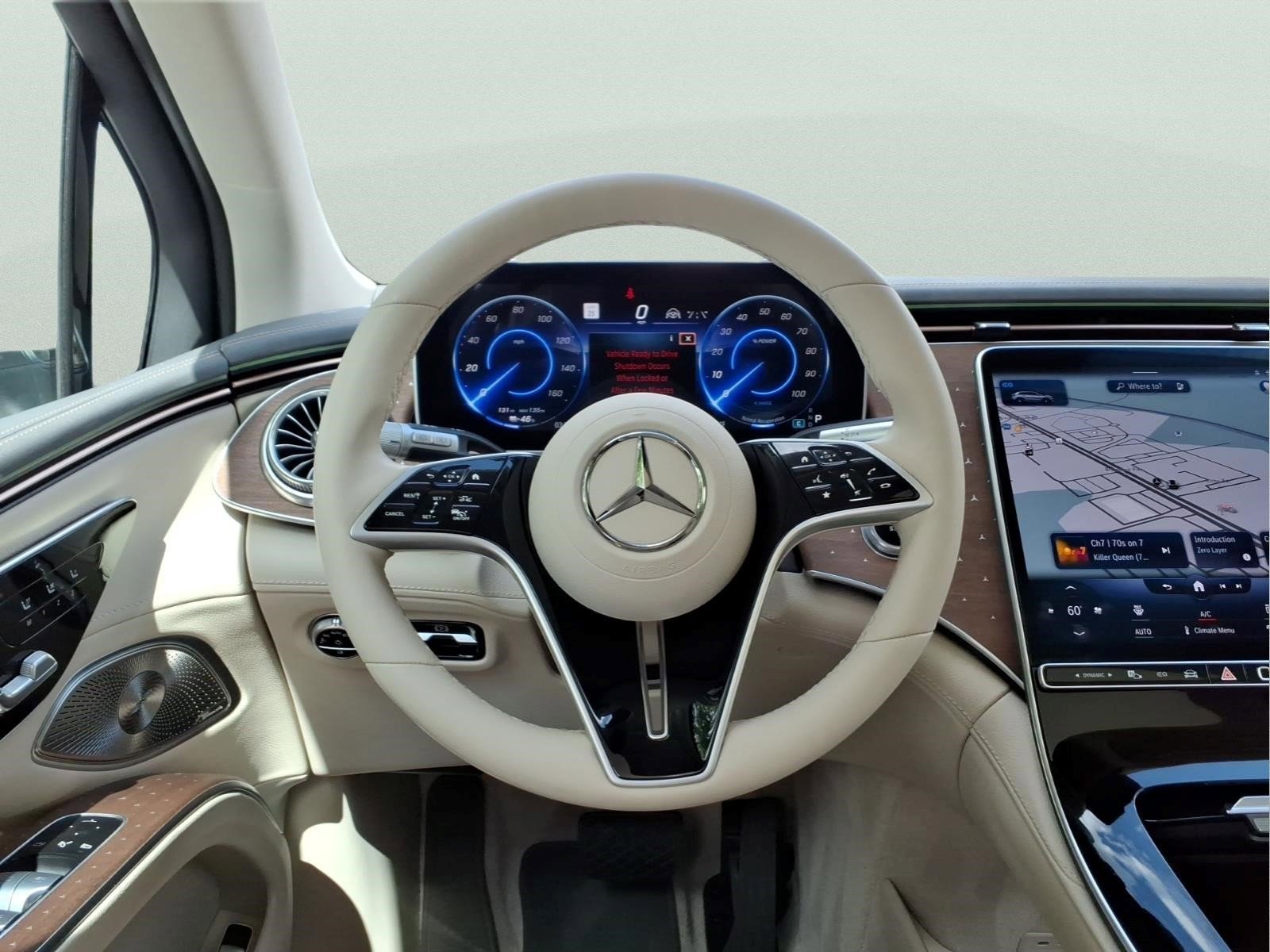 Certified Used 2023 Polar White Mercedes-Benz EQS 450+ SUV image 14