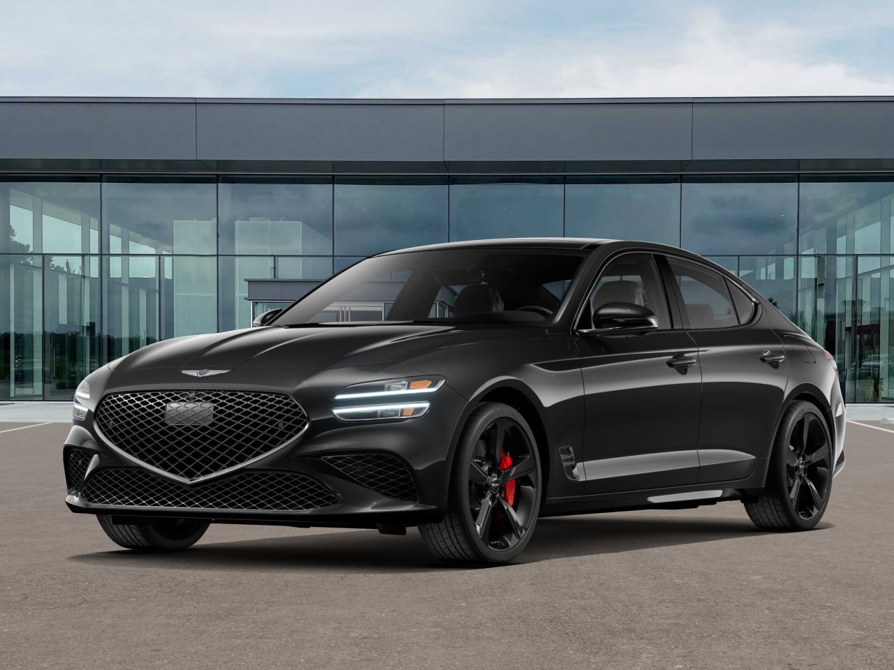 New 2026 Black Genesis 3.3T Sport Prestige image 1