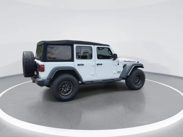 Used 2018 White Jeep Unlimited Rubicon image 9