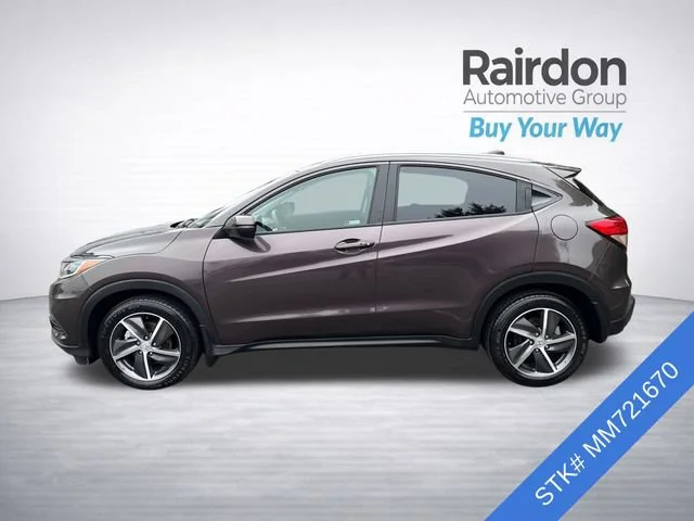 Used 2021 Midnight Amethyst Metallic Honda EX image 4