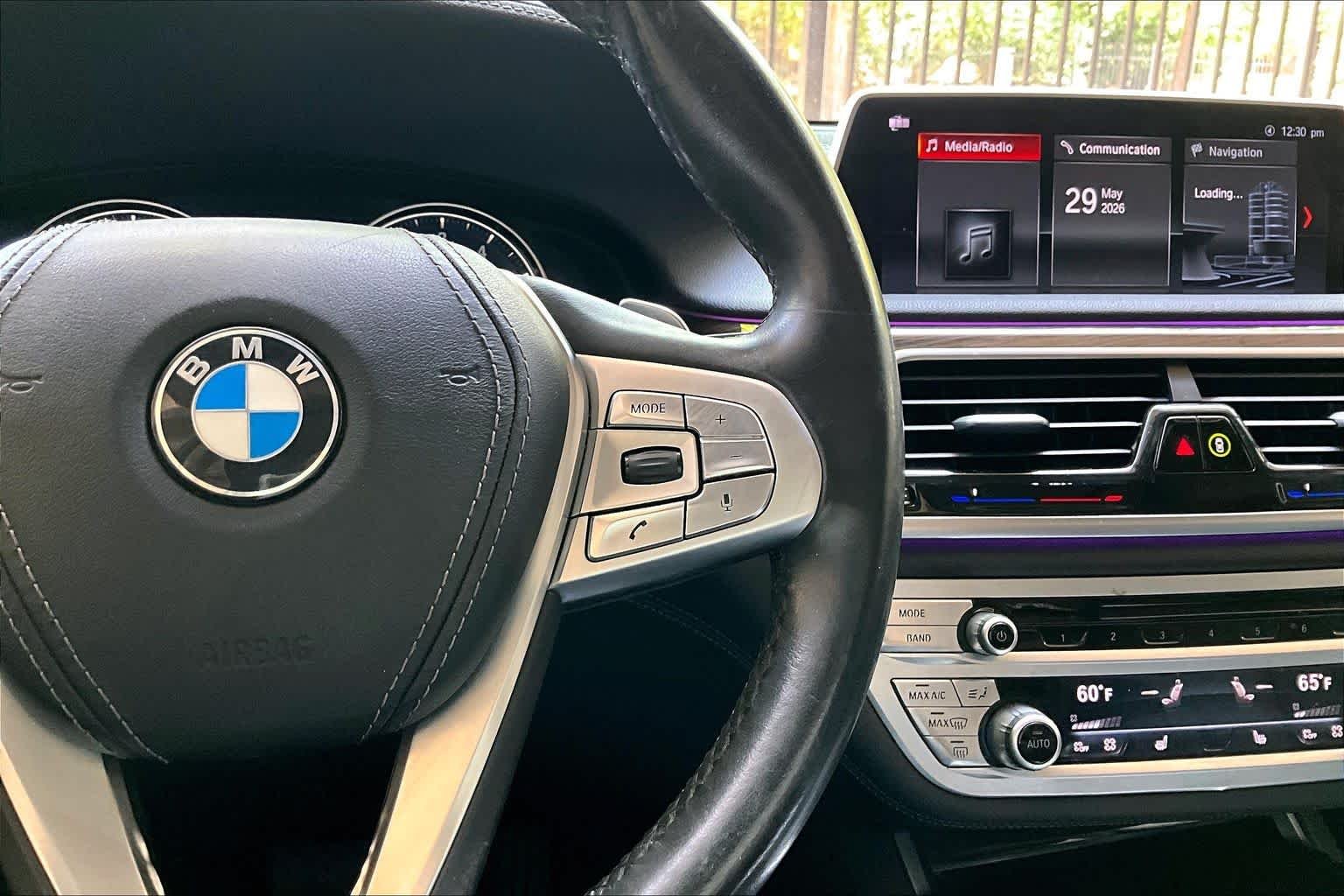 Used 2018 Black Sapphire Metallic BMW 740i image 24