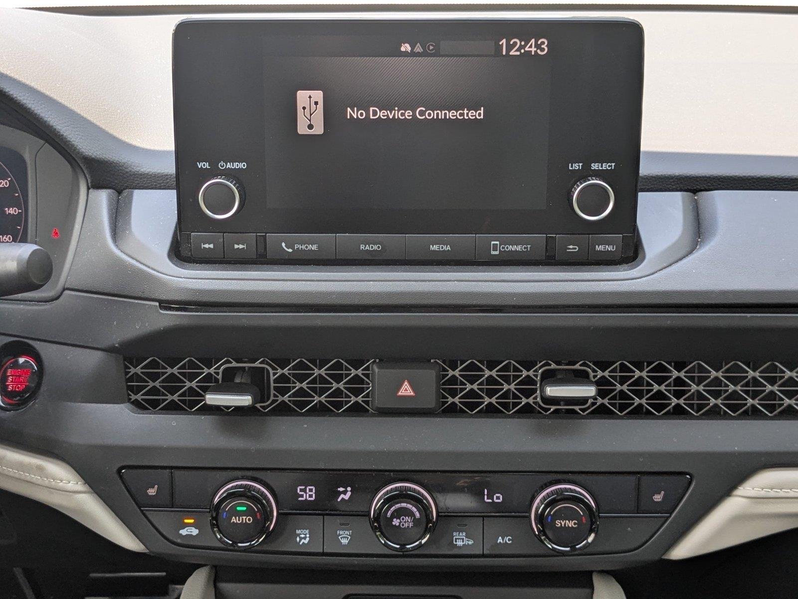Used 2024 Meteorite Gray Metallic Honda EX image 16