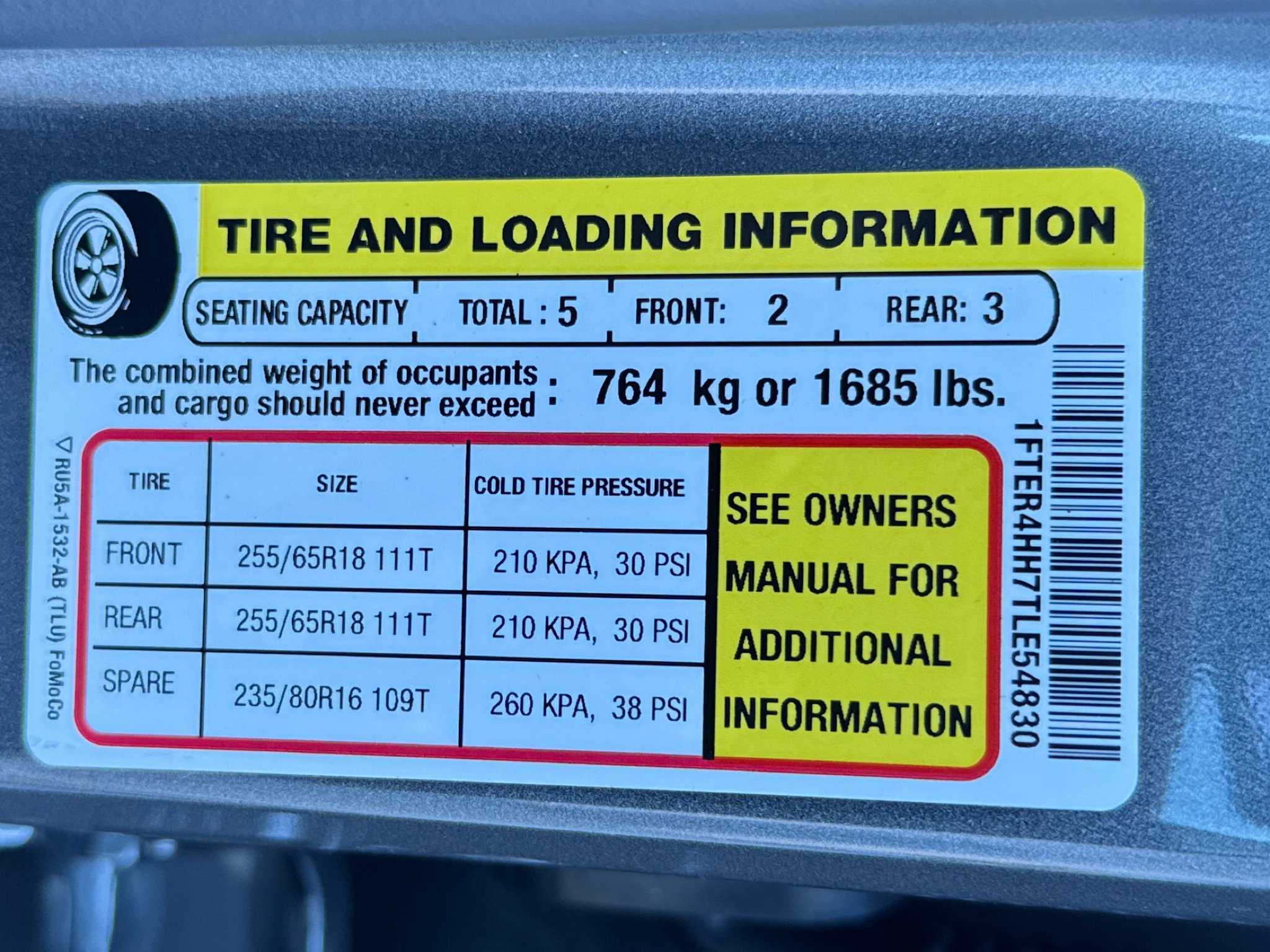 New 2026 Carbonized Gray Metallic Ford XLT image 25