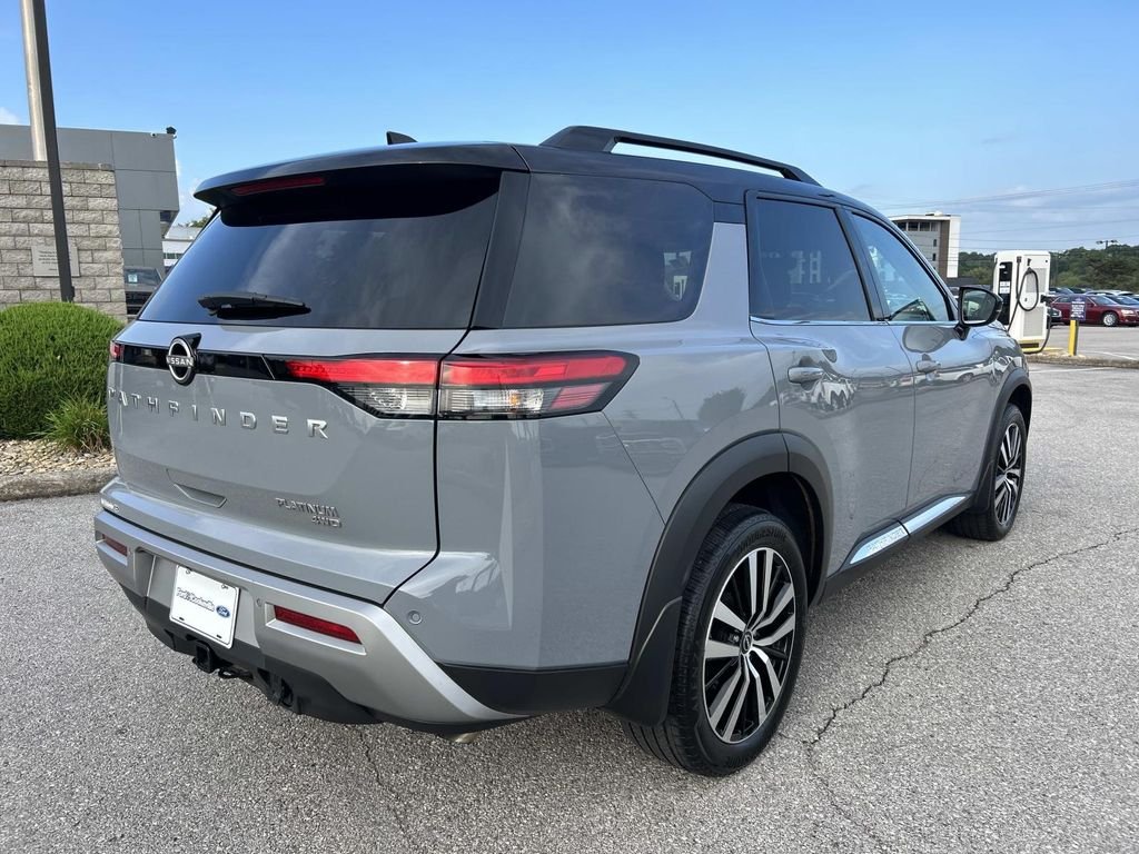 Certified Used 2025 Boulder Gray Metallic Nissan Platinum image 3