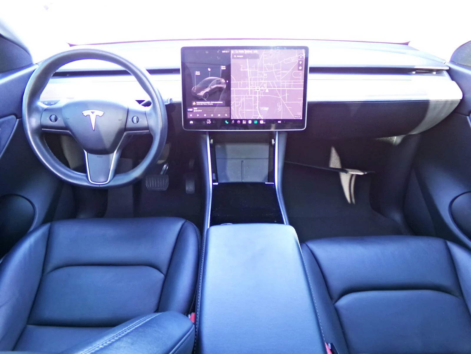 Used 2021 Pearl White Multi-Coat Tesla Long Range image 7