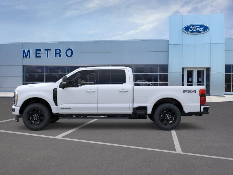 New 2026 Star White Metallic Tri-Coat Ford Lariat image 4