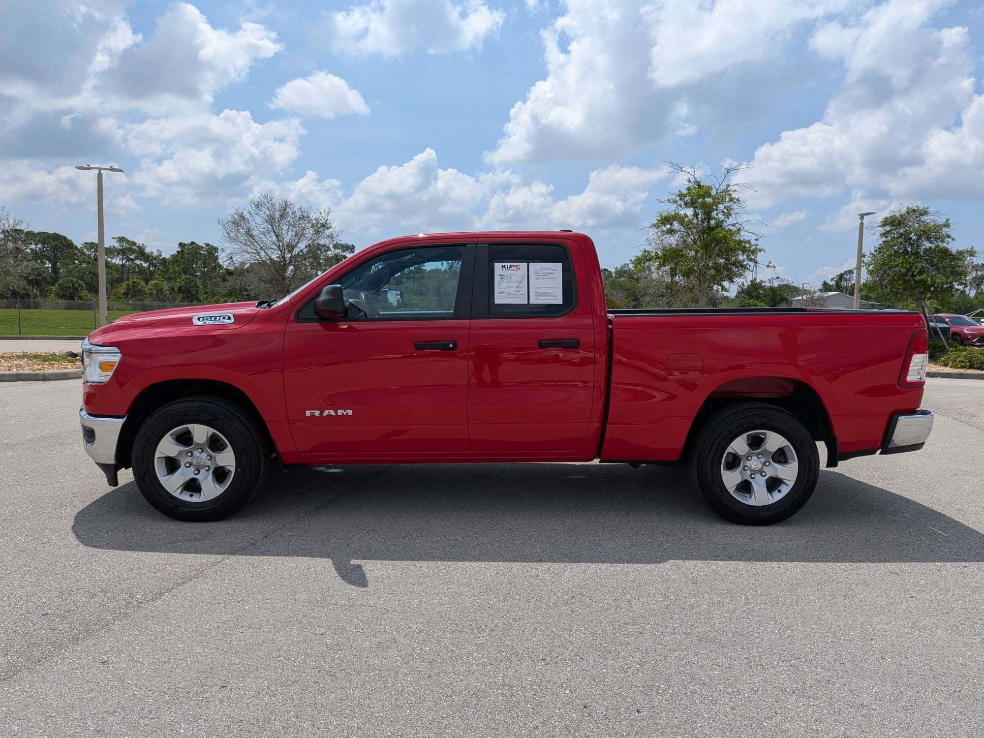 Used 2023 Flame Red Clearcoat Ram Big Horn image 8