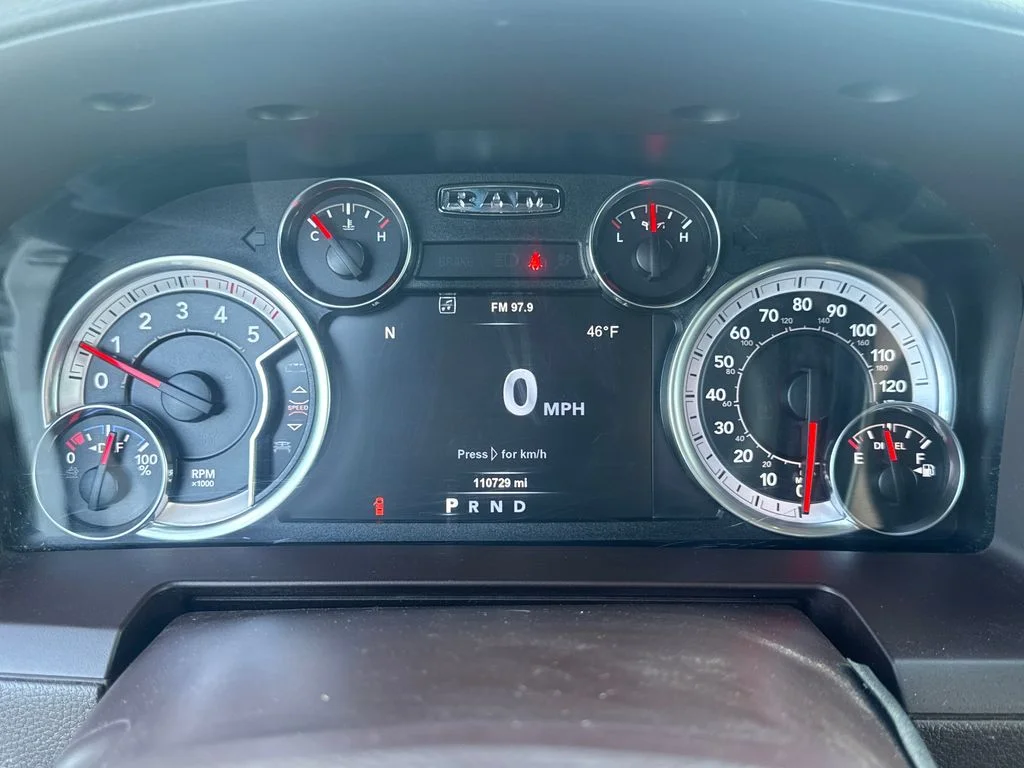 Used 2018 Bright White Clearcoat Ram Laramie image 37